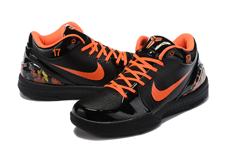 2020 Nike Kobe Bryant IV Black Orange - Click Image to Close